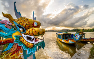 Dragon,Boat,In,Hue,,Vietnam